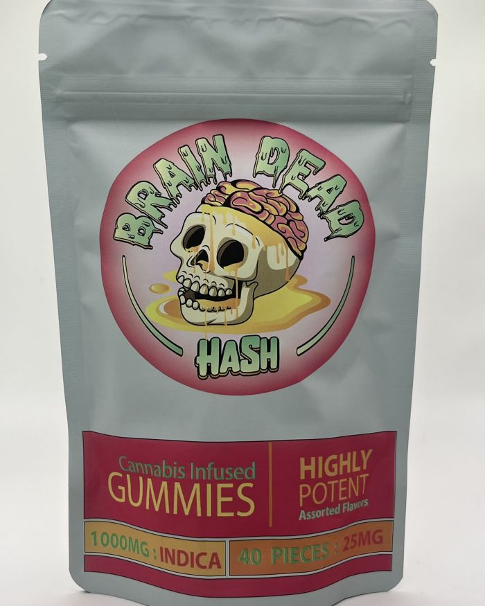 Brain Dead Hash – Infused Gummies – Indica – 1,000 MG