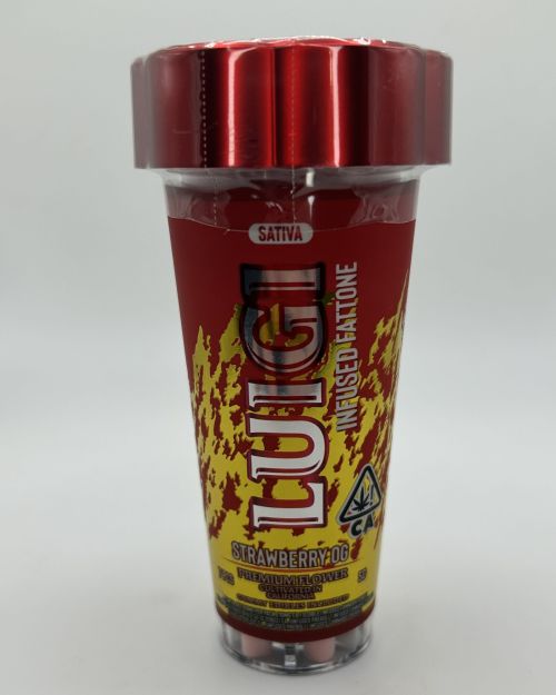 Luigi 7 Piece Infused Pre Roll & Edible Bundle – Strawberry OG – Sativa